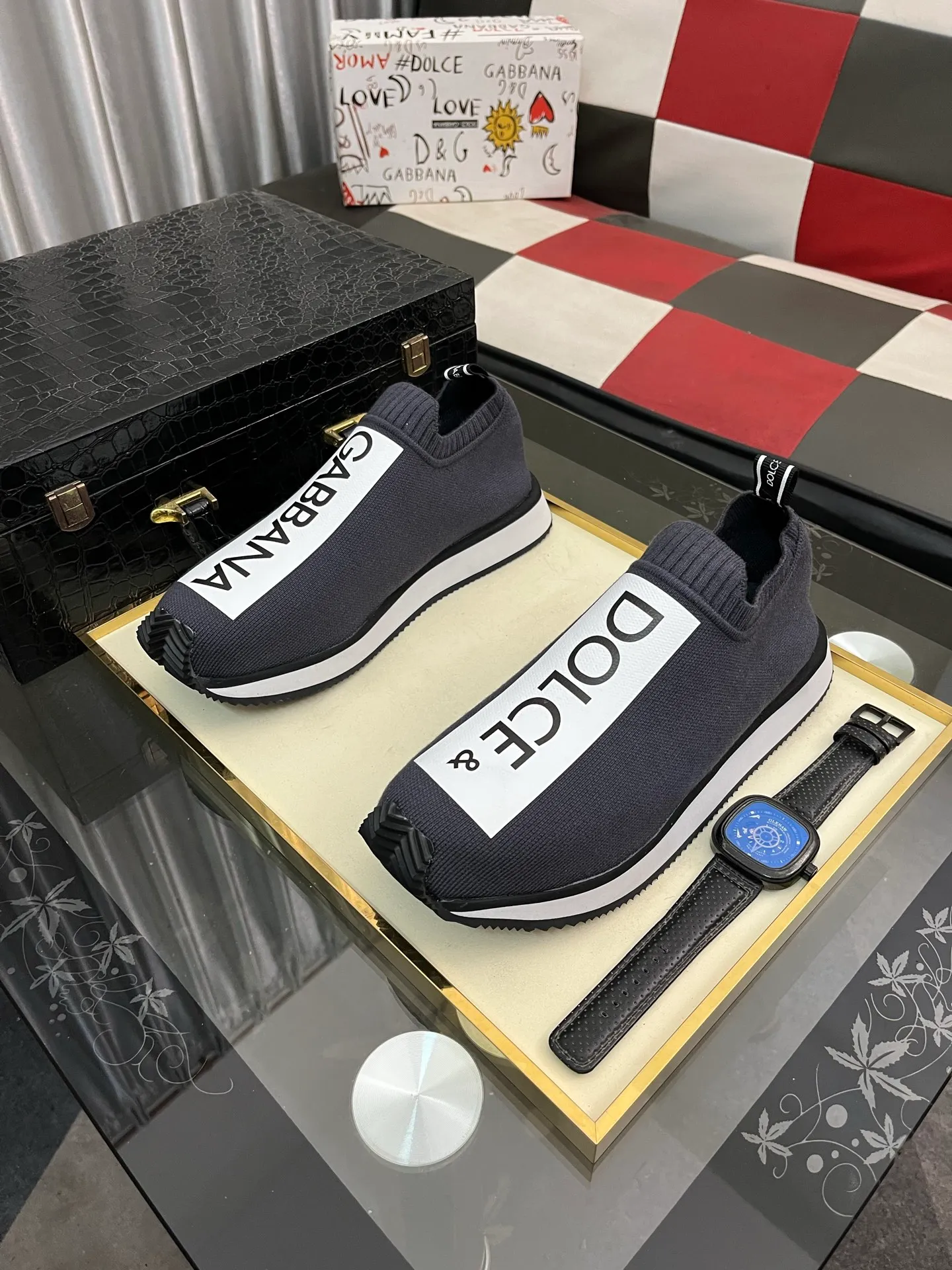 Men's men's shoes 💰420⌚️⌚️【DG～】couple casual shoes 2025z cabinet sales simultaneously 🔶Size: 35-46#️⃣ 🔷8 colors🔜The upper is made of multi-material splicing➕Mesh lining, comfortable and breathable, sole: original comfortable and wear-resistant outsole, ⚠️real thing📱photographed🎬real thing is better📢📢📢